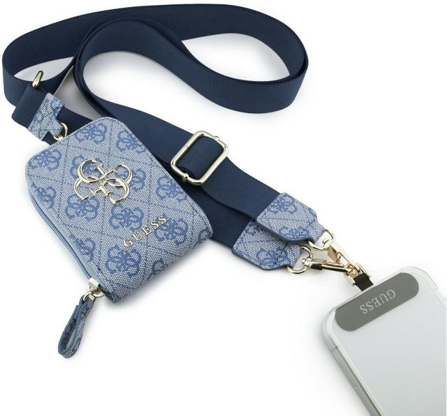 Guess Geldbörse und Telefonkordel, Blau, Unisex - Bild 1
