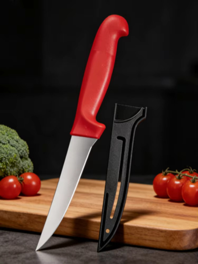 WXCOO Fischfiletmesser und Ausbeinmesser aus Edelstahl in Rot - Bild 7
