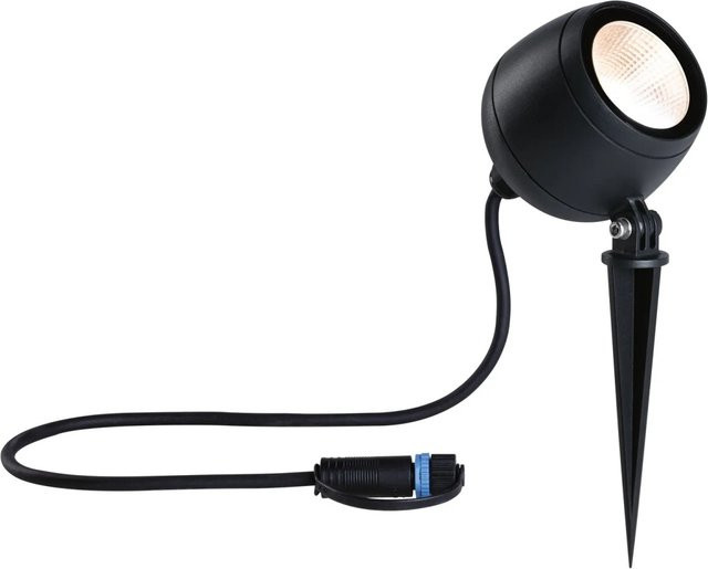 Paulmann Plug & Shine LED-Gartenstrahler Anthrazit IP65 Außenbeleuchtung 7,2 W Warmweiß - Bild 1