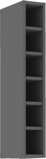 Küchen Hängeschrank Regal SCANDI aus Spanplatte Laminat, Tiefe: 15 cm - Bild 1