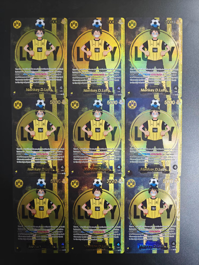 Bandai One Piece Monkey D. Ruffy Borussia Dortmund Matchday Promo, Kartenspiel, English - Bild 2