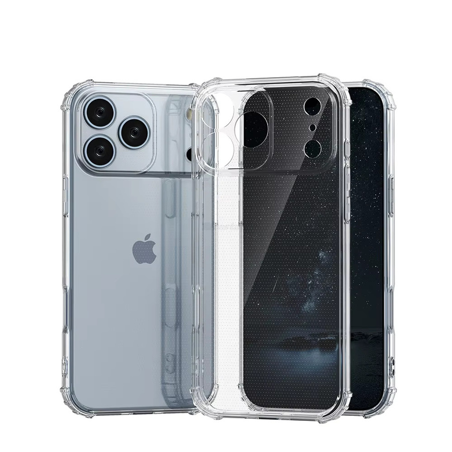 Transparente Silikon-Handyhülle für Apple iPhone 17 16 15 14 13 12 11 Pro Max und iPhone 17 Air 16E - Bild 2
