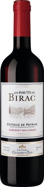 Les Hauts de Birac Rotwein, Cabernet Sauvignon, 2023, Languedoc-Roussillon, trocken, 0,75 l - Bild 1