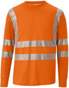 Kübler Longsleeve REFLECTIQ PSA 2 in Warnorange Größe S - Bild 1