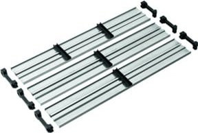 B&W Alu-Trennstege 4er Set in Silber - Bild 1