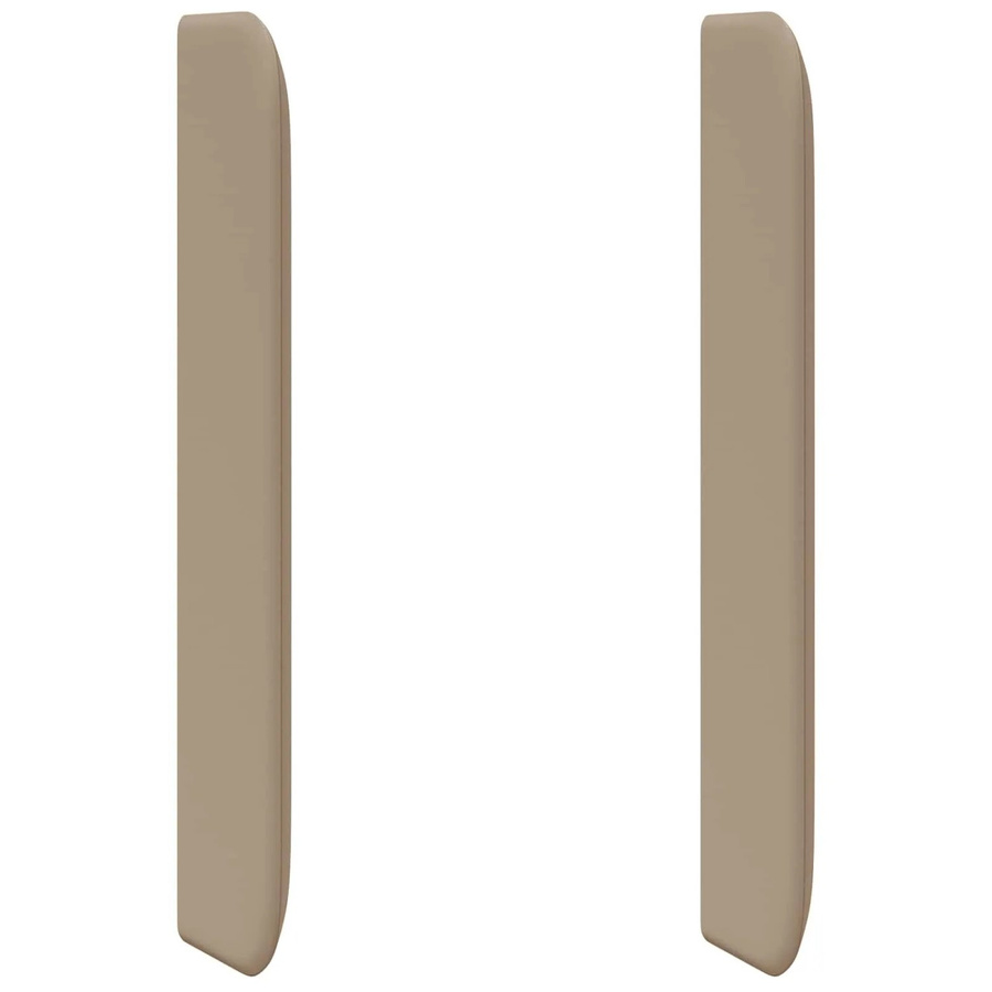 vidaXL Kopfteil Polsterteil in Braun mit Kunstleder Bezug, Breite: 80 cm, Tiefe: 16 cm, Höhe: 4 cm - Bild 2