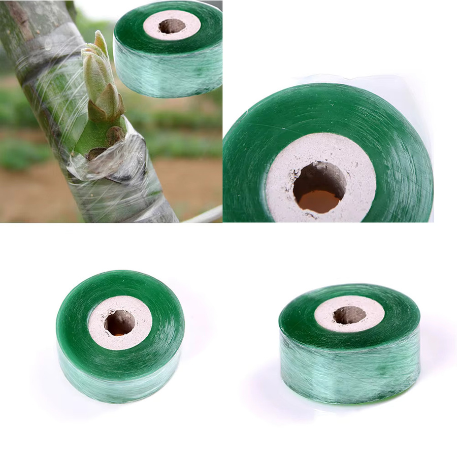 Pfropfband aus PVC in Grün für Obstbäume und Gartenpflege, 1 Rolle, Breite: 2 cm, Länge: 100 m - Bild 2