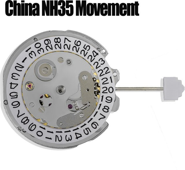 FancyWrist Armbanduhr, Automatik, Weiß, Silber - Bild 1