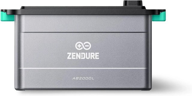 Zendure Solarflow AB2000L Erweiterungsbatterie 1920Wh LiFePO4 Add-On in Grau - Bild 1