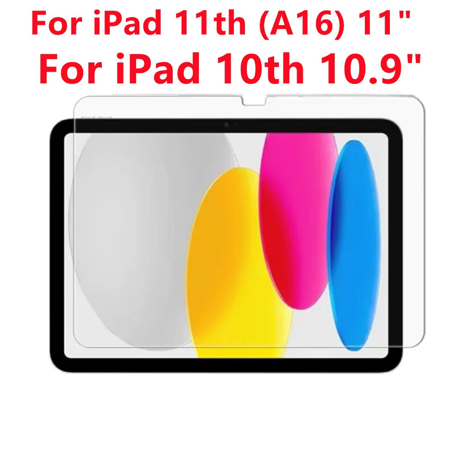 Displayschutzfolie aus gehärtetem Glas für Apple iPad 11. Generation 11 Zoll 2025 (A3354) und iPad 10. Generation 10,9 Zoll 2022, transparent - Bild 6