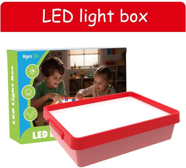 Binchi Fitness LED Lichtbox, Sensorisches Spielzeug, Bunt / Mehrfarbig, ab 3 Jahre - Bild 1