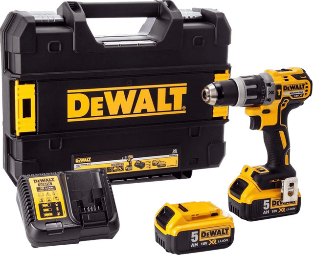 DeWalt DCD796P2-QW Akku-Bohrer DeWalt XR 18V Schwarz Gelb - Bild 1