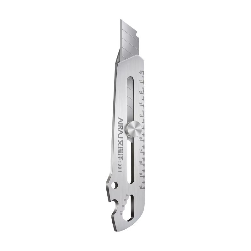 Multifunktionales Ganzstahl-Kunstmesser aus rostfreiem Edelstahl in Silber - Bild 6