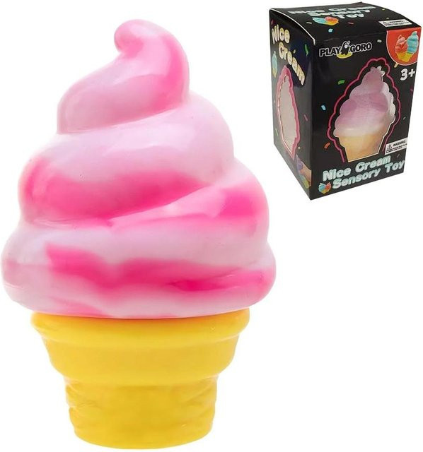 PRELEXT Eiscreme Squishy Spielzeug, Knetball, Anti-Stress Fidget Spielzeug - Bild 1