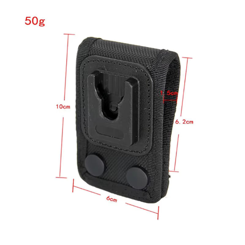 Colks Schnellverschluss-Gürtelclip für Funkgeräte UV5R UV2PLUS UVK1 9D in Schwarz - Bild 2