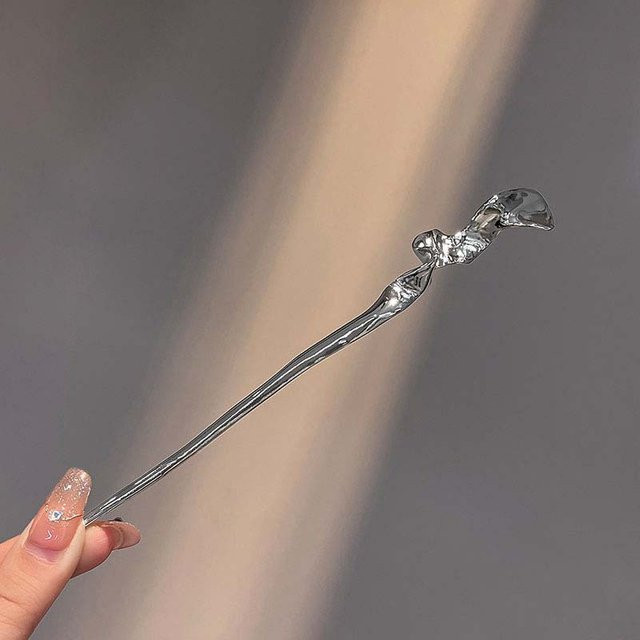 YULIN Haarnadeln Schlangen, Strasssteine, Metall, Damen - Bild 1