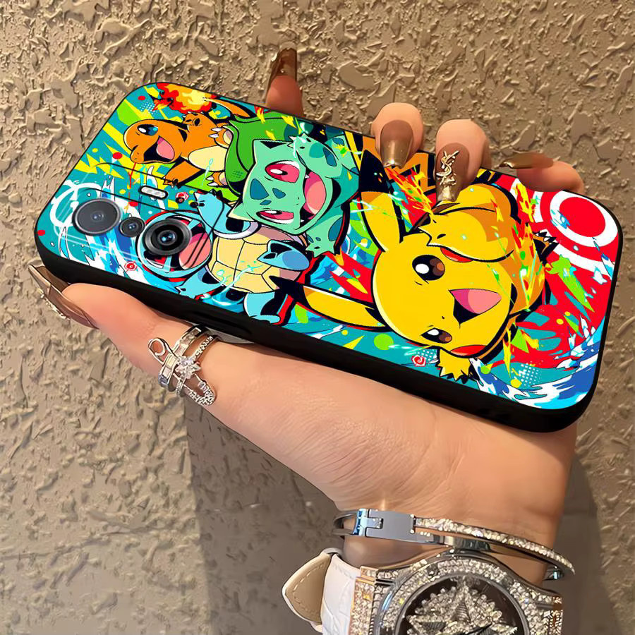 Handyhülle im Cartoon Pokemon Design für Xiaomi Mi 11, 15 Pro, 12X, 12, 13 Lite, 12T Pro, 11T, 10T, 14 in Multicolour - Bild 4