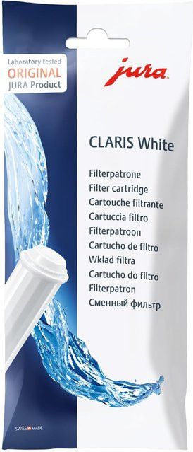 JURA CLARIS White Filterpatrone gegen Kalkablagerungen in Weiß - Bild 1