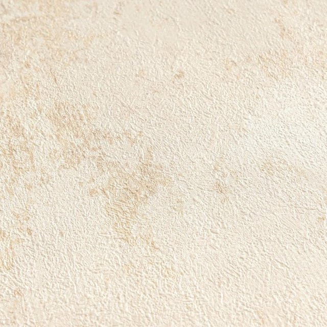 PROFHOME Struktur Tapete mit metallischen Akzenten in Beige, Weiß und Braun, abstraktes Design, Vlies, matt, Breite: 0,53 m, Länge: 10,05 m - Bild 1