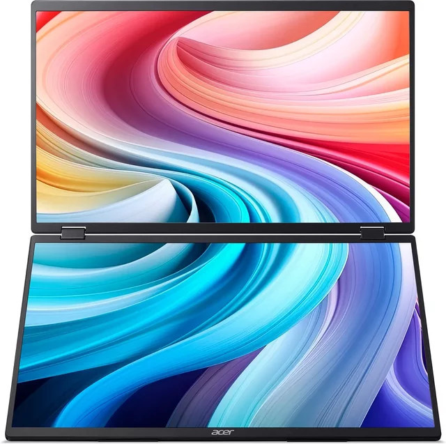 Acer PD193Q Ebmiuux PD3 Series LCD-Monitor, 48,3 cm (19 Zoll), Full HD 1920 x 1080, IPS, Schwarz, HDMI und 2x USB-C, mit Lautsprechern - Bild 1