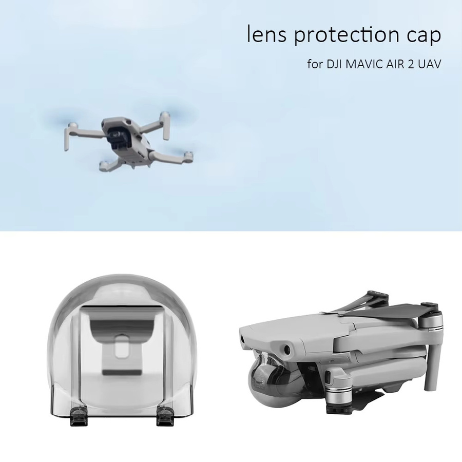 DJI Mavic Air 2 Gimbal-Schutzabdeckung und Objektivkappe in Transparent - Bild 2