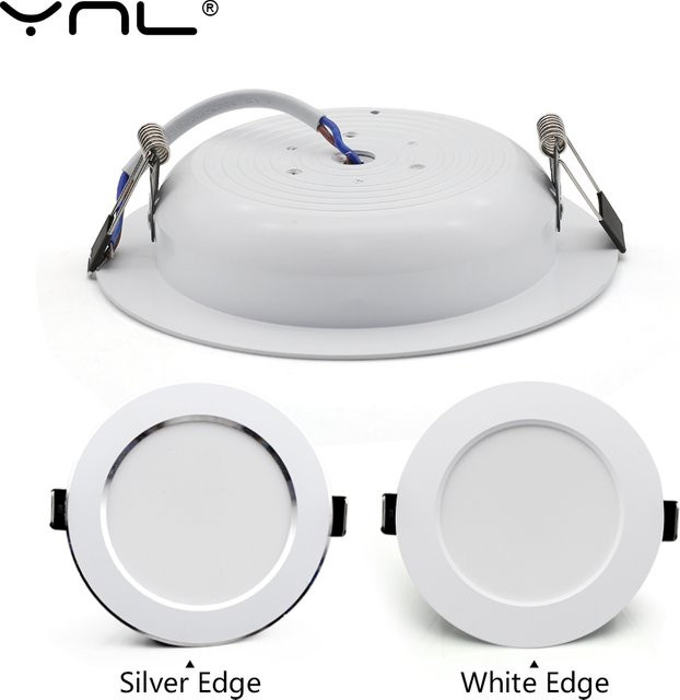YNL LED Einbau Downlight Runde Deckenlampe als integrierter Strahler für die Innenbeleuchtung - Bild 1
