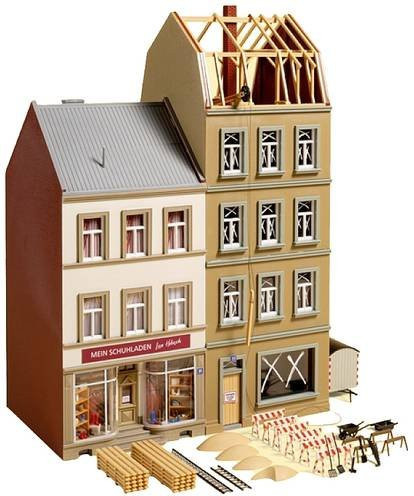 Auhagen 11463 Stadthäuser Schmidtstraße 31/33, H0, 1:87, Holz, Bunt / Mehrfarbig - Bild 1