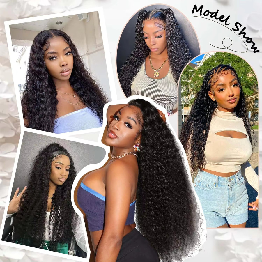 Deep Wave Brasilianisches Echthaar Rohhaar-Bündel, Damen, Body Wave - Bild 6