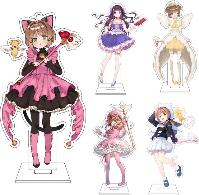 Bandai Cardcaptor Sakura, Acryl-Figur Ständerplatte, 16cm - Bild 1