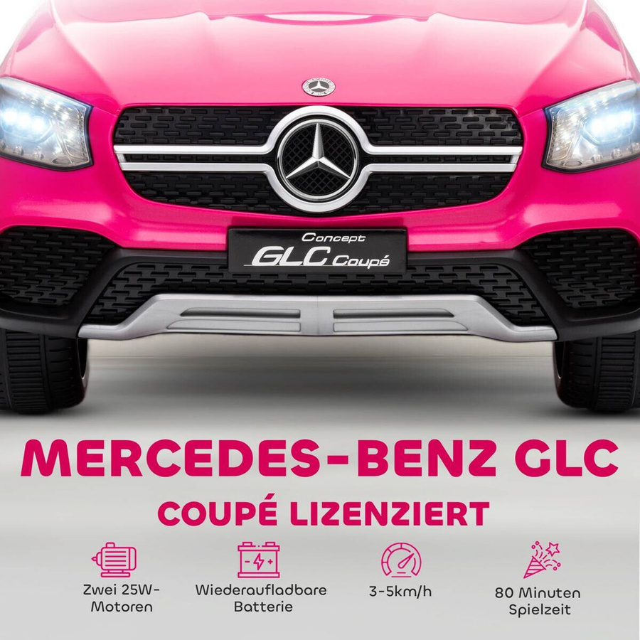 AIYAPLAY Kinder Elektroauto mit Fernbedienung Rosa für 3-6 Jahre - Bild 5