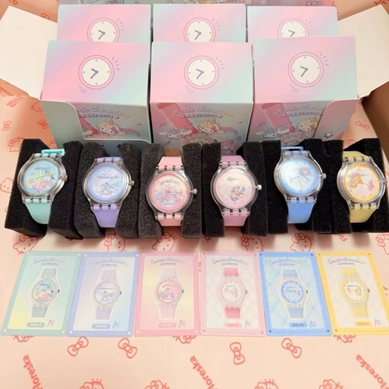 Sanrio Hello Kitty Star Wish Fairy Tale Serie, Elektronische Uhr, Blind Box - Bild 2