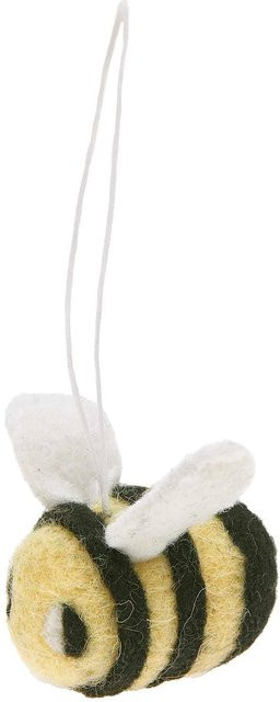 Rico Design Filz-Biene zum Hängen, B/T/H: 6,5 x 6,5 x 6,5 cm - Bild 1
