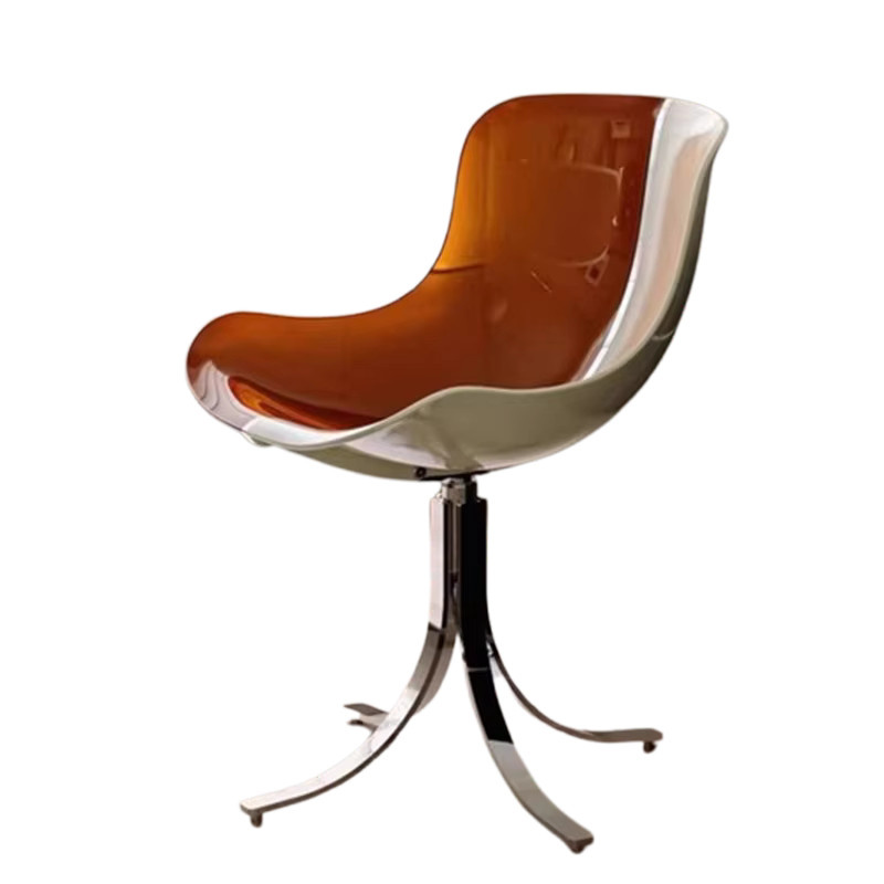 DUTRIEUX Esszimmerstuhl im Nordic Design aus Metall und Kunststoff, transparent und ergonomisch - Bild 4