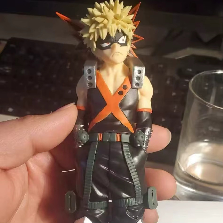 Bandai My Hero Academia Izuku Midoriya Katsuki Bakugo Figur, PVC-Modell, 17cm - Bild 2