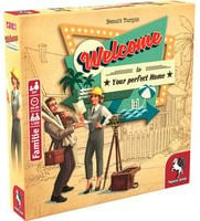 Welcome To Brettspiel von Pegasus – Flip & Write Spiel über Stadtbau und Architektur für Kinder ab 10 Jahren - Bild 1