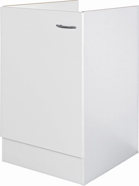Flex-Well Küchen-Spülenunterschrank Wito Weiß B/H/T: 50 x 82,2 x 57 cm - Bild 1