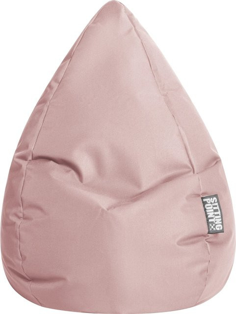 Sitting Point Sitzsack Brava BeanBag 300 in Rose mit abnehmbarem Bezug und Füllöffnung - Bild 1