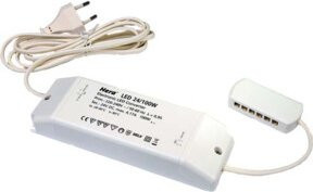Hera LED-Trafo 24V 100W 12-fach Vert 20604003301 - Bild 1