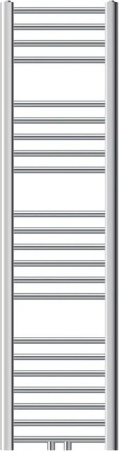 LuxeBath Badheizkörper Sahara Chrom Silber Gerade mit Mittelanschluss, B/H: 30 x 140 cm - Bild 1
