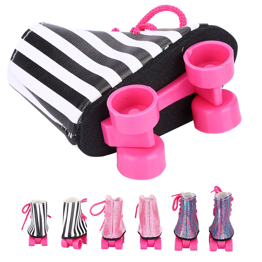 VBESTLIFE Puppen-Skates, Rollschuhe für 18-Zoll-Puppen, Zubehör - Bild 4