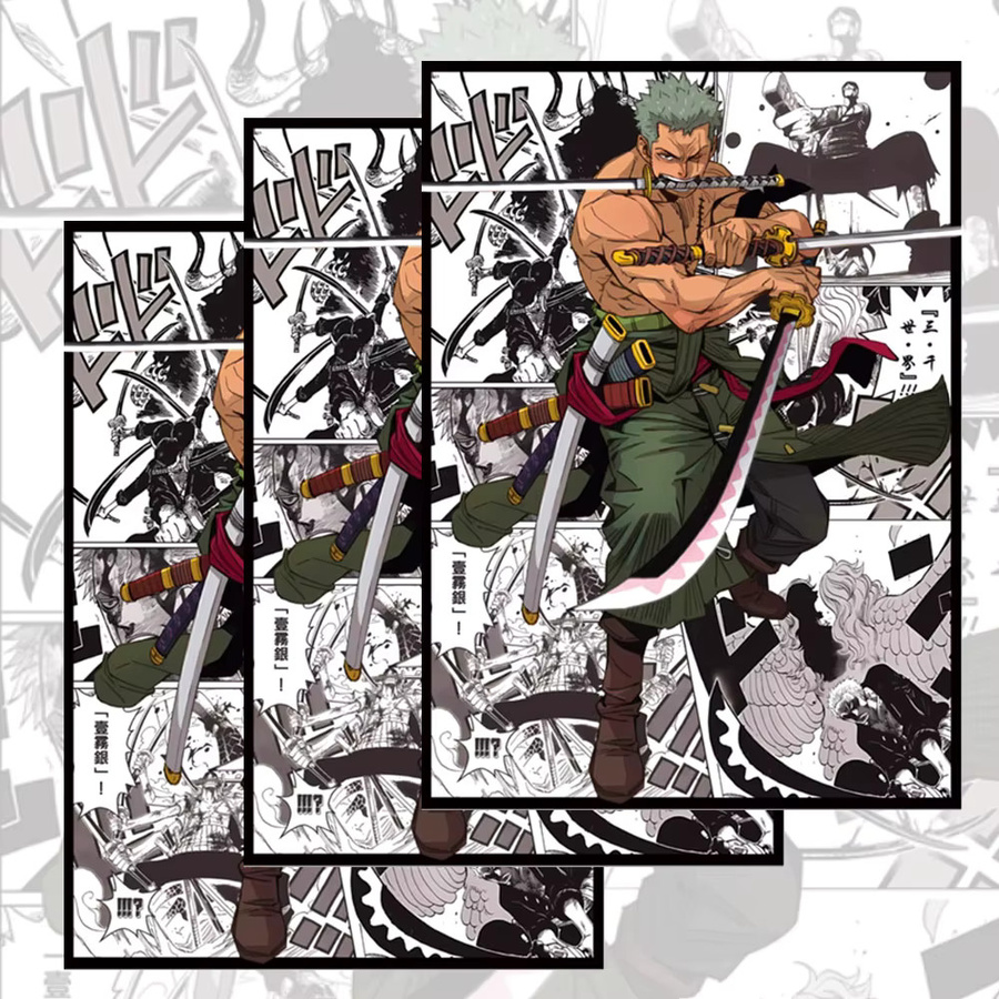 Bandai One Piece Kartenhüllen, Bunt / Mehrfarbig, 60-teiliges Set - Bild 1