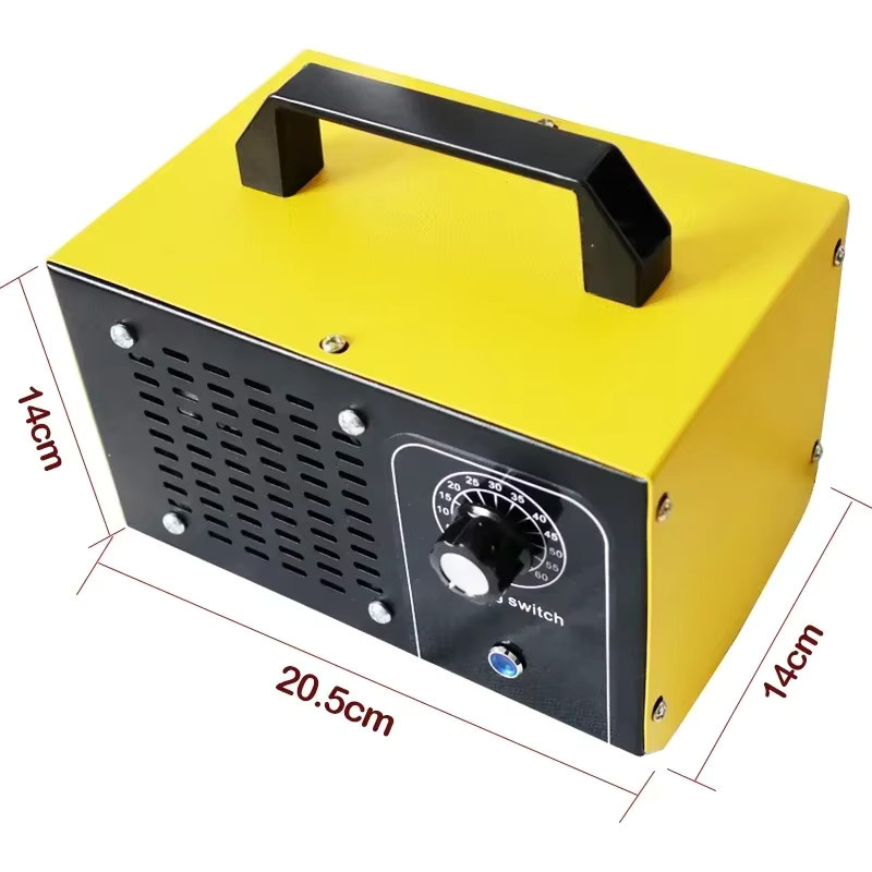 ATWFS Ozongenerator Luftreiniger zur Desinfektion und Sterilisation in Gelb - Bild 4