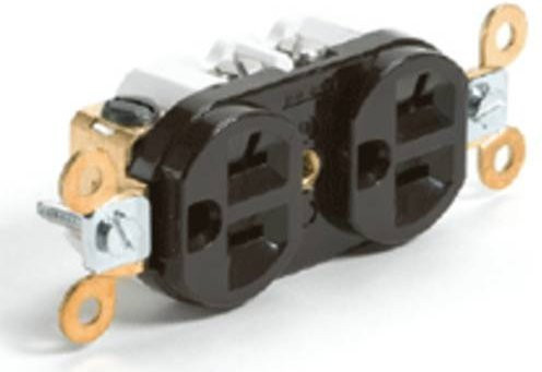 Molex 1301480118 NEMA Einbaubuchse in Schwarz und Braun - Bild 1