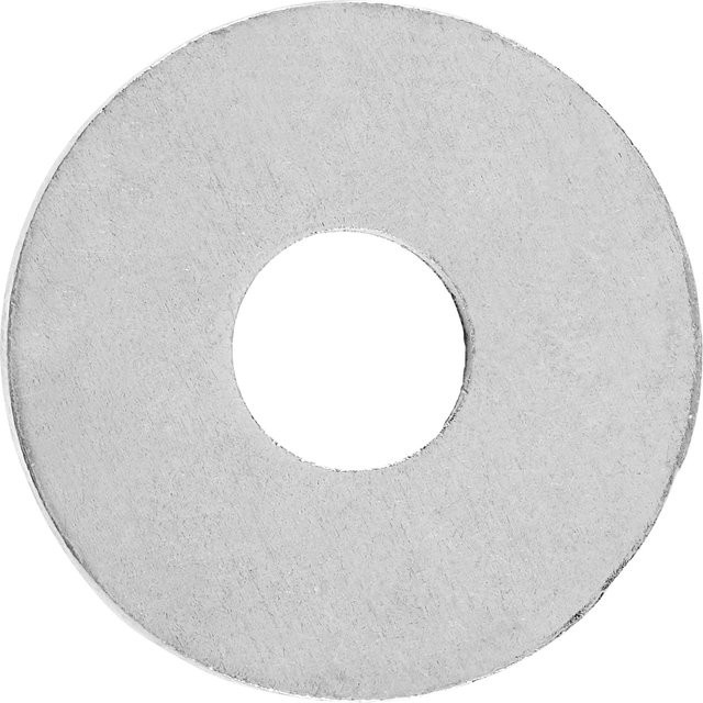 LUX-TOOLS Karosseriescheiben aus Edelstahl in Silber, 100 Stück, Durchmesser: 10,5 mm, Außendurchmesser: 30 mm - Bild 1