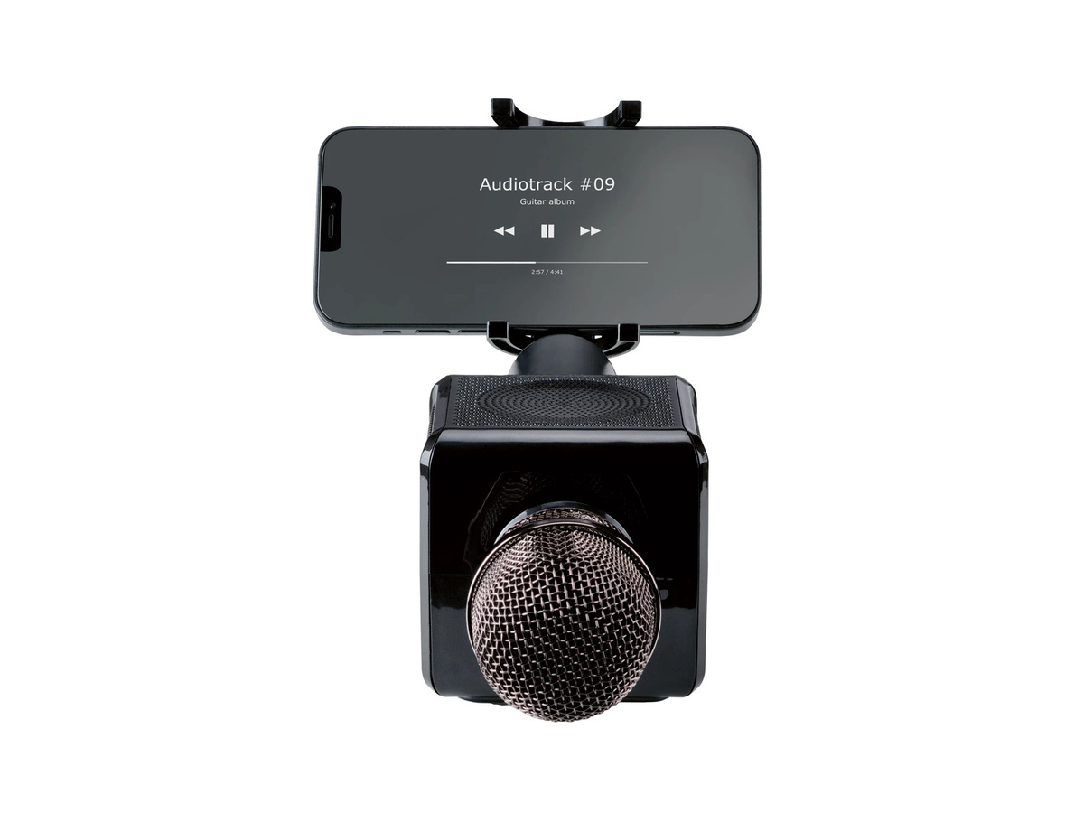 TRONIC Bluetooth Karaoke-Mikrofon in Schwarz - Bild 2