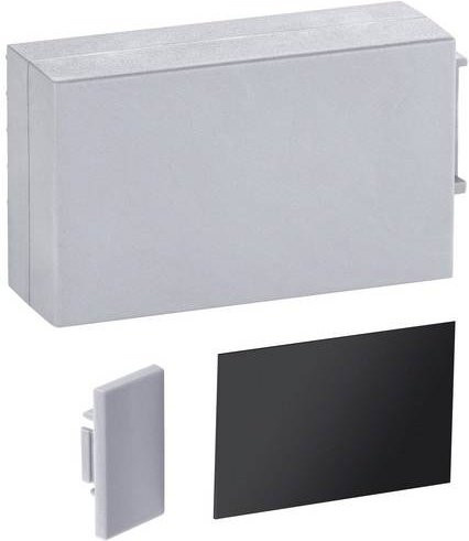 Paulmann Profil Stecker Strip Connector in Telegrau RAL 7047 - Bild 1