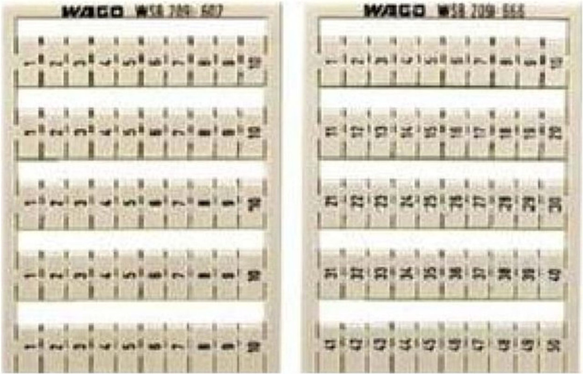 WAGO WSB-Bezeichnungssystem S: 11-20 209-603 in Weiß für Profis - Bild 2