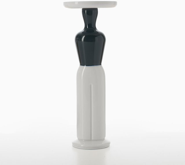 Rotaliana Light Dolls LED-Akkuleuchte Light Doll Man Mod. M4 in Weiß aus Keramik mit Dimmer und Touch-Funktion - Bild 1