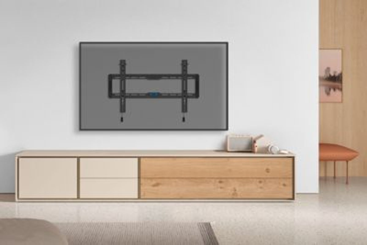 Neomounts WL35-550BL16 TV-Wandhalterung für 40 bis 75 Zoll, neigbar und abschließbar, Schwarz, VESA 100x100 mm - Bild 2