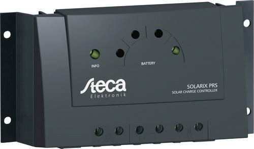 Steca Solarix PRS 1010 Laderegler Serie 12 V, 24V 10A in Schwarz - Bild 1